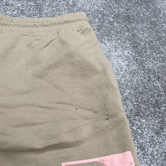 Pink Floyd Wide Leg Sweatpants Women XL Brown Graphic Elastic Waist Casual 34x29 - Picture 7 of 14